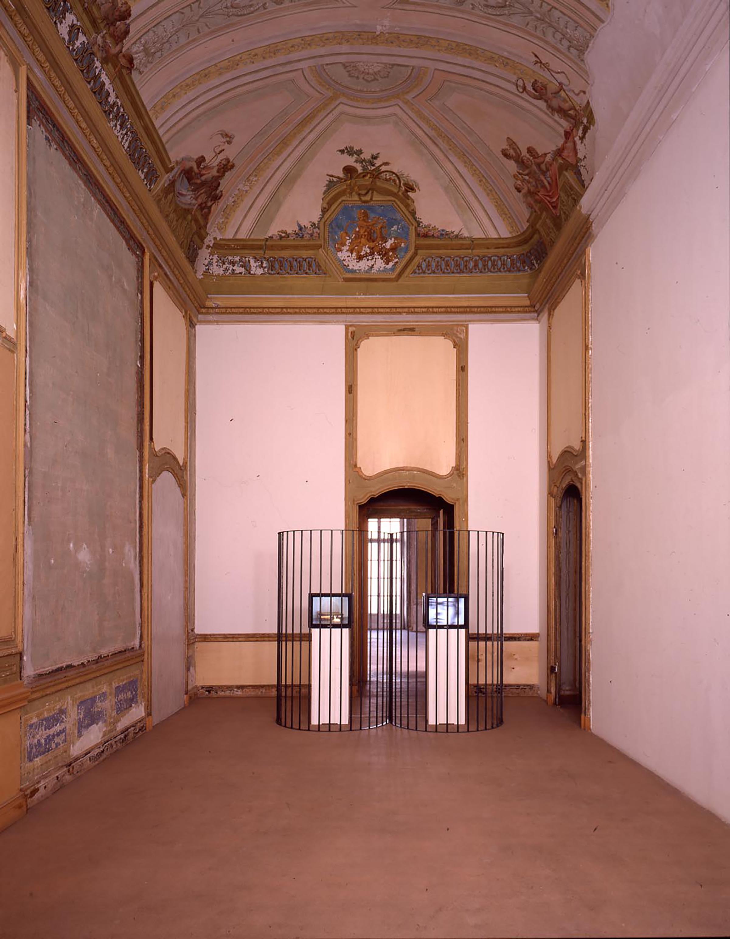 Michelangelo Pistoletto, Distanza (Gabbie siamesi, 1989), 1991